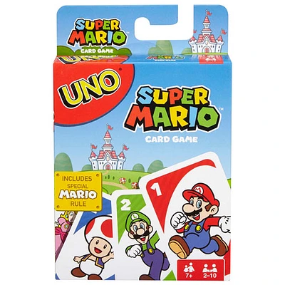 Jeu de cartes UNO Super Mario de Mattel