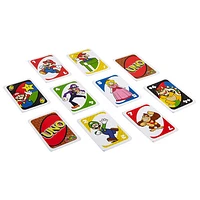 Jeu de cartes UNO Super Mario de Mattel