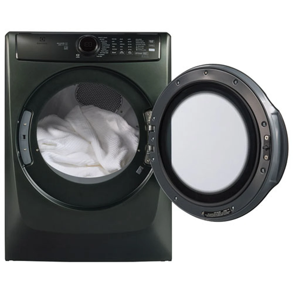 Electrolux 8.0 Cu. Ft. Electric Steam Dryer (ELFE773CAA) - Alpine Green