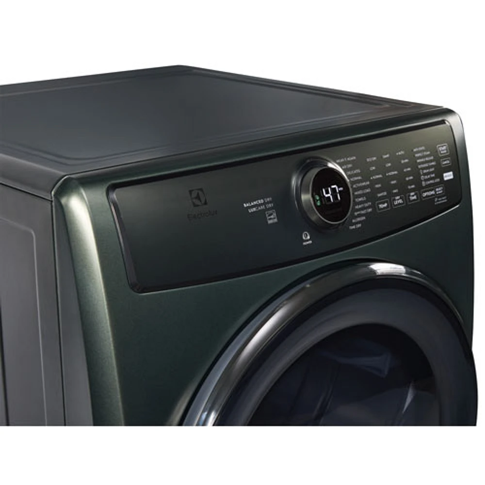 Electrolux 8.0 Cu. Ft. Gas Steam Dryer (ELFG7738AA) - Alpine Green