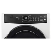 Electrolux 8.0 Cu. Ft. Electric Steam Dryer (ELFE773CAW) - White