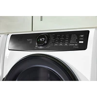 Electrolux 8.0 Cu. Ft. Electric Steam Dryer (ELFE773CAW) - White