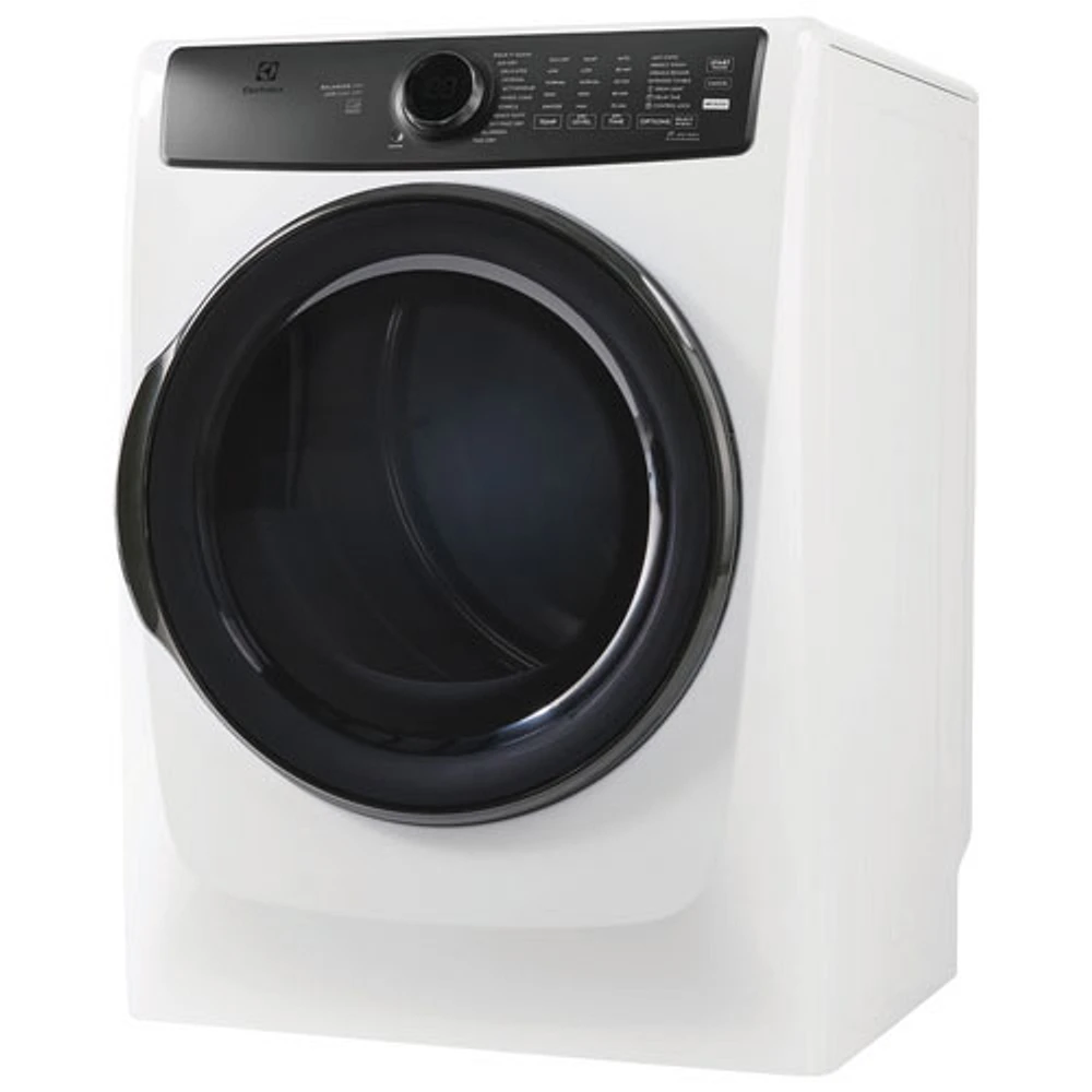 Electrolux 8.0 Cu. Ft. Gas Steam Dryer (ELFG7738AW) - White