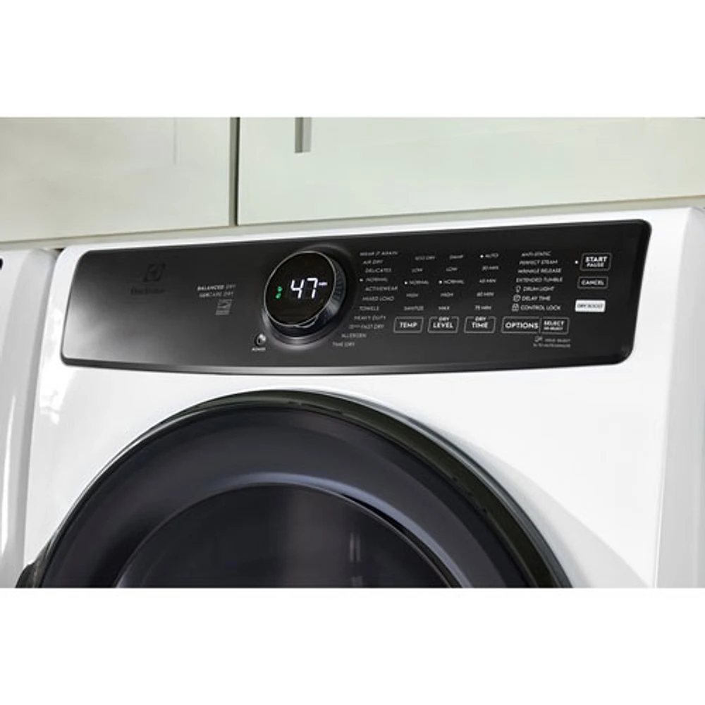 Electrolux 5.2 Cu. Ft. High Efficiency Front Load Steam Washer (ELFW7738AW) - White