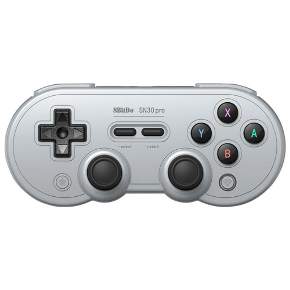 8BitDo SN30 Pro Bluetooth Controller for Switch/Windows/Android/iOS - Grey