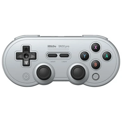 8BitDo SN30 Pro Bluetooth Controller for Switch/Windows/Android/iOS - Grey