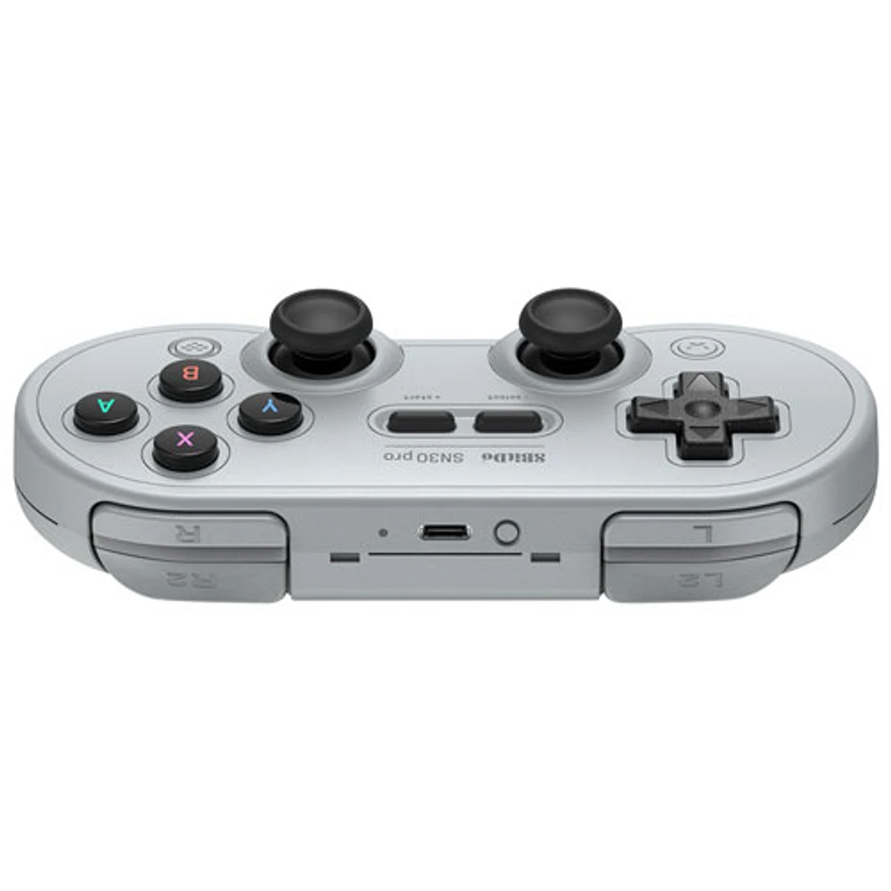 8BitDo SN30 Pro Bluetooth Controller for Switch/Windows/Android/iOS - Grey