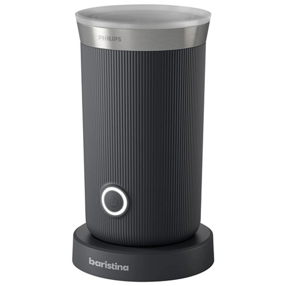 Philips Baristina Milk Frother - Black/Grey
