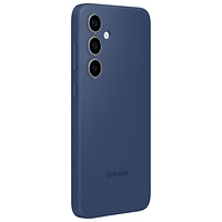 Étui souple ajusté en silicone de Samsung pour Galaxy S24 FE - Bleu