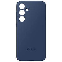 Étui souple ajusté en silicone de Samsung pour Galaxy S24 FE - Bleu