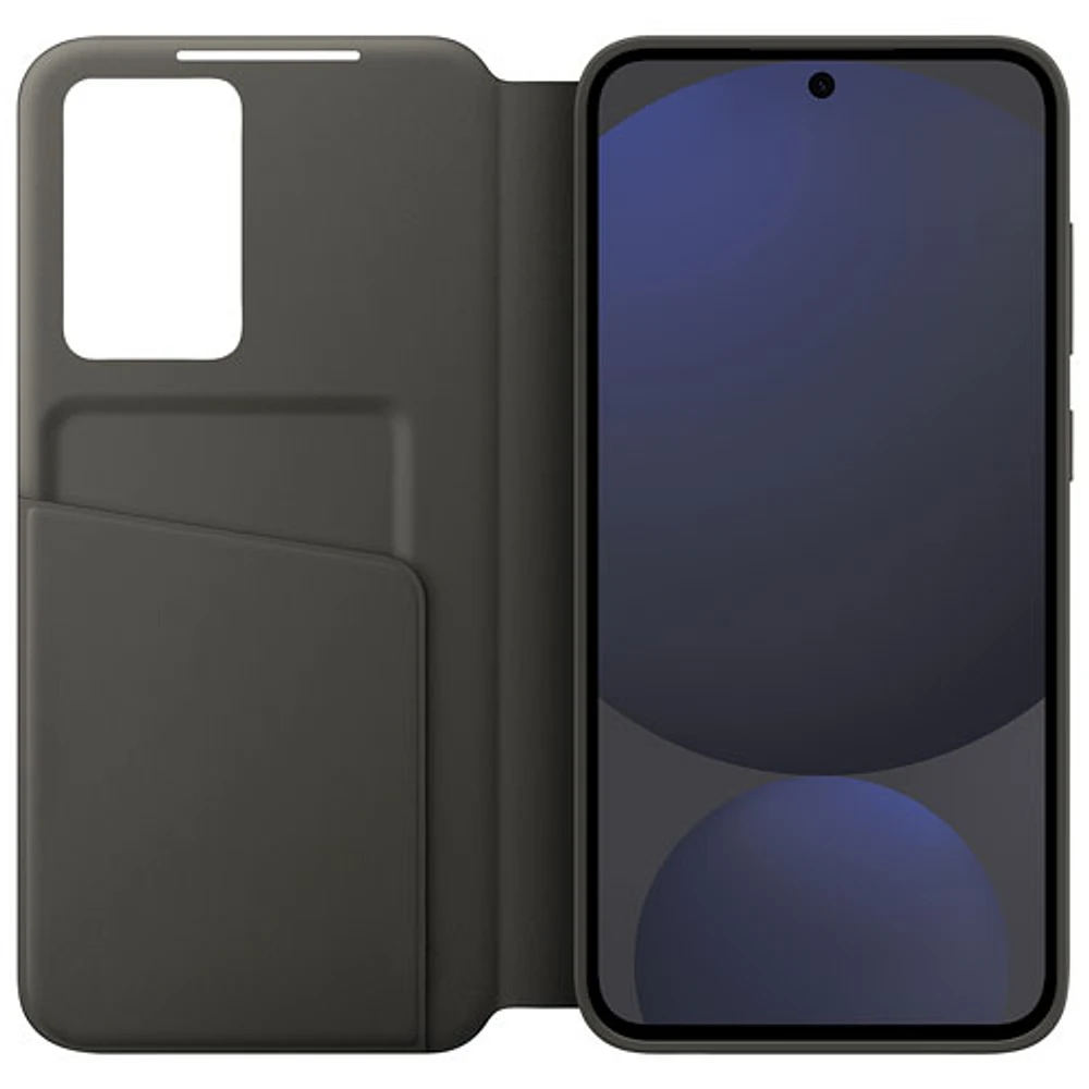 Samsung S-View Flip Cover Case for Galaxy S24 FE - Black