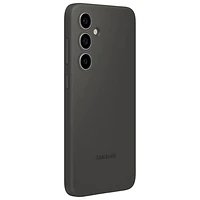 Samsung Silicone Fitted Soft Shell Case for Galaxy S24 FE - Black