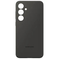 Samsung Silicone Fitted Soft Shell Case for Galaxy S24 FE - Black