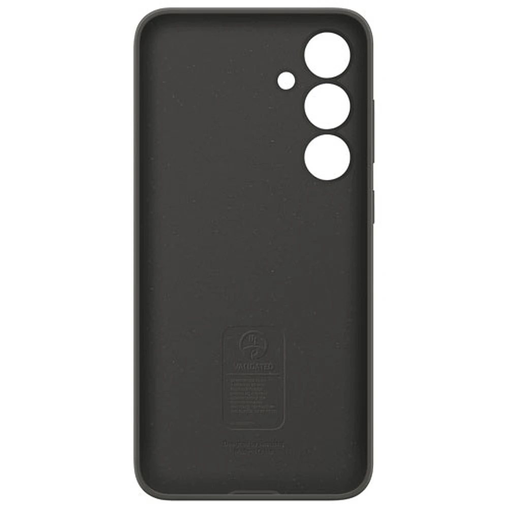 Samsung Silicone Fitted Soft Shell Case for Galaxy S24 FE - Black