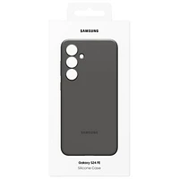 Samsung Silicone Fitted Soft Shell Case for Galaxy S24 FE - Black