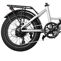 GoPowerBike GoCruiser Foldable Step-Through Electric Cruiser Bike (750W Motor /72km Range /32km/h Top Speed) - Grey