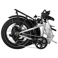 GoPowerBike GoCruiser Foldable Step-Through Electric Cruiser Bike (750W Motor /72km Range /32km/h Top Speed) - Grey