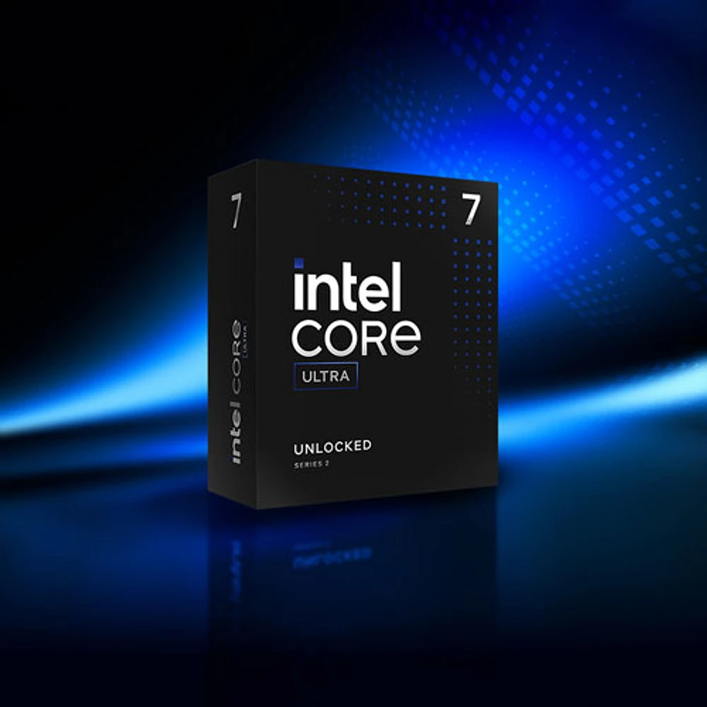 Processeur à 20 coeurs de 4,6 GHz Core Ultra 7-265K d'Intel