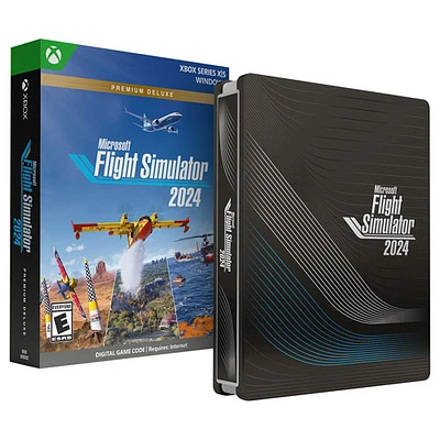 Microsoft Flight Simulator 2024 Premium Deluxe SteelBook Edition (Xbox Series X|S / Windows)