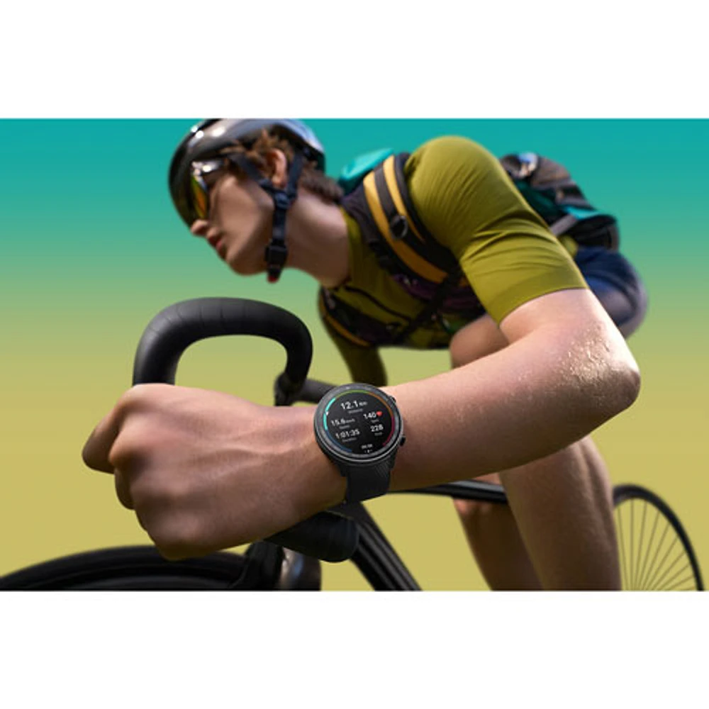 Montre intelligente sport GPS de 47 mm OnePlus 2R - Vert forêt - Partenaire de détail exclusif