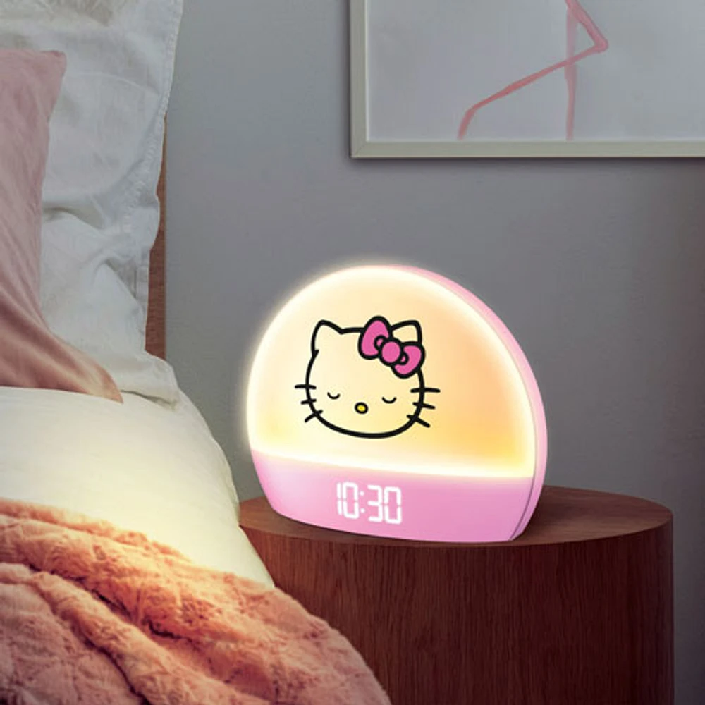 Hello Kitty Sunrise Alarm Clock (HKCLK01WH)