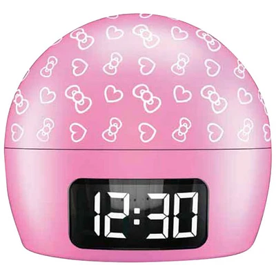 Hello Kitty Ambient Light Alarm Clock (HKCLKPROJ01) - Pink