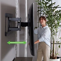 Support mural articulé Super Slim de SANUS pour téléviseur de 40 à 90 po