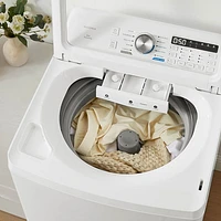 Laveuse à chargement par le haut 4,7 pi³ haute efficacité d'Insignia (NS-WMT41WA5) - Blanc - Exclusivité Best Buy