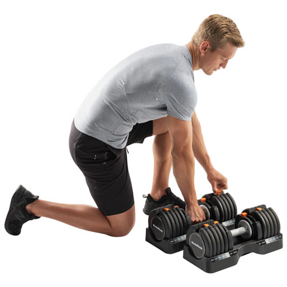 NordicTrack Select-A-Weight Adjustable Dumbbell - 110 lb