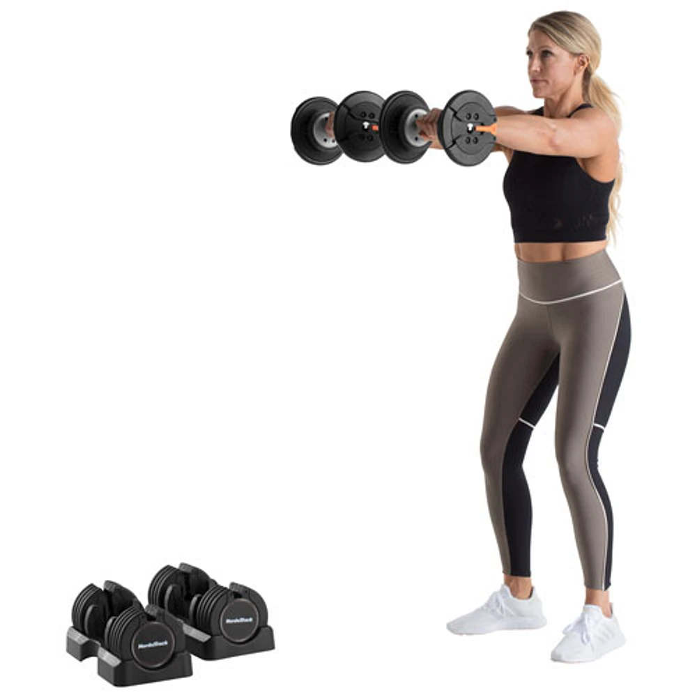 NordicTrack Select-A-Weight Adjustable Dumbbell - 110 lb