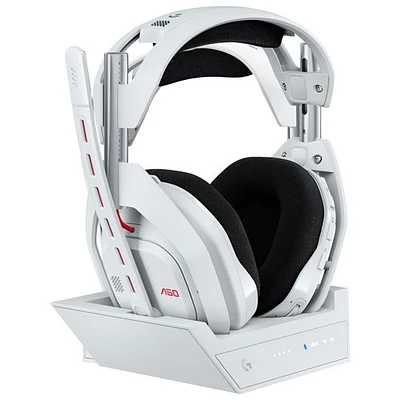 Logitech A50 LIGHTSPEED Wireless Gaming Headset with Base Station