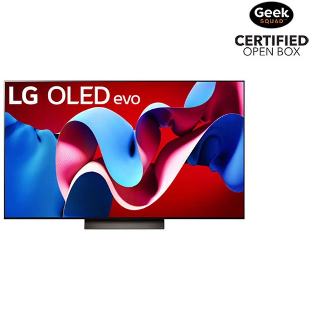 Open Box - LG C4 77" 4K UHD HDR OLED evo webOS Smart TV (OLED77C4PUA) - 2024