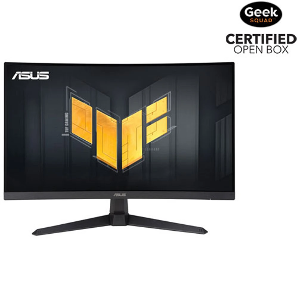 Moniteur de jeu incurvé DEL AV HD int. FreeSync GTG 1 ms 180Hz 27 po TUF ASUS (VG27VQ3B) - Noir