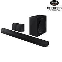 Open Box -Samsung HW-Q990D/ZC 11.1.4 Ch. Sound Bar w/Wireless Subwoofer & Up-Firing Rear Speakers -Graphite Black