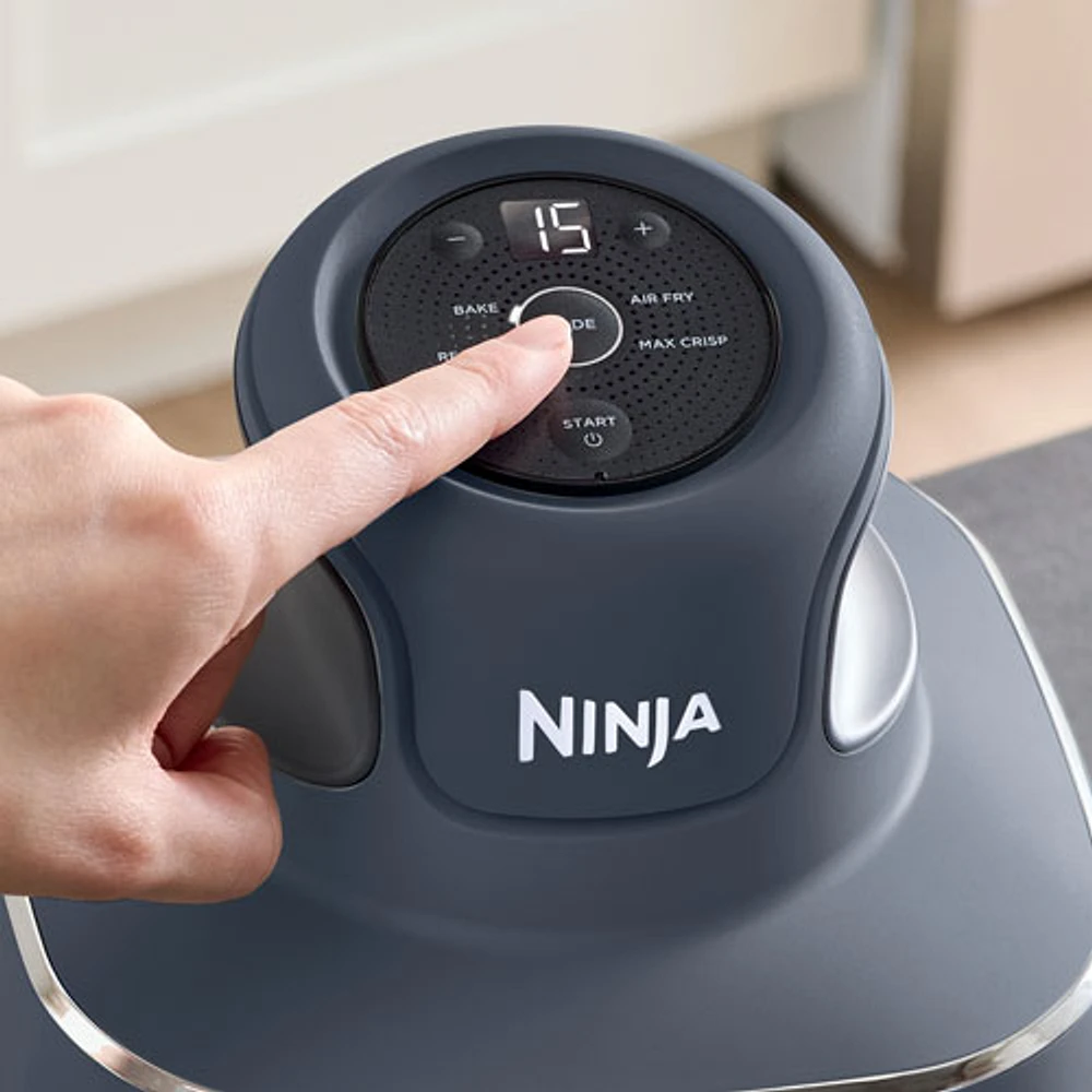 Système de friture à l'air chaud portatif en verre 4-en-1 Crispi de Ninja