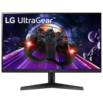 Moniteur de jeu FreeSync DEL IPS HD intégrale 144 Hz 24 po UltraGear de LG avec temps de réponse de 1 ms gris à gris (24GN60R-B) - Noir mat