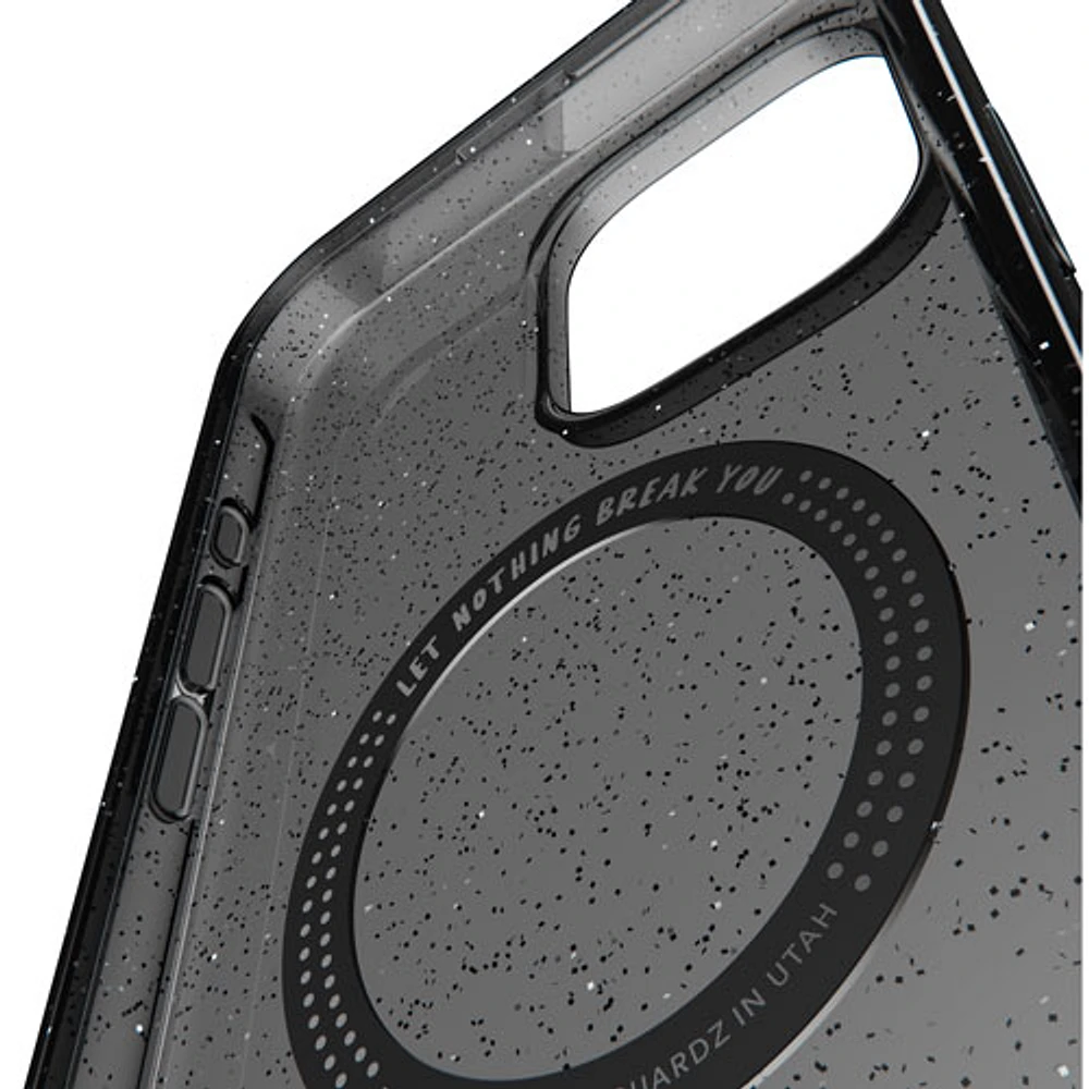 Étui rigide ajusté Carve de BodyGuardz avec MagSafe pour iPhone 16 Pro Max - Noir