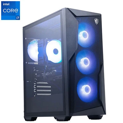 MSI Codex R2 Gaming PC - Black (Intel Core i7-14700F/32GB RAM/1TB SSD/GeForce RTX 4070/Windows 11)