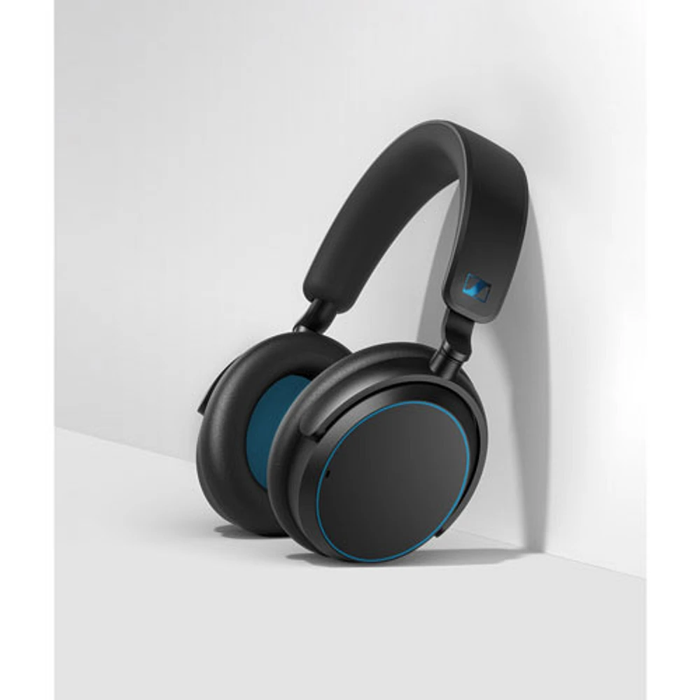 Casque d'écoute Bluetooth à suppression du bruit ACCENTUM R de Sennheiser - Bleu - Exclusivité de Best Buy