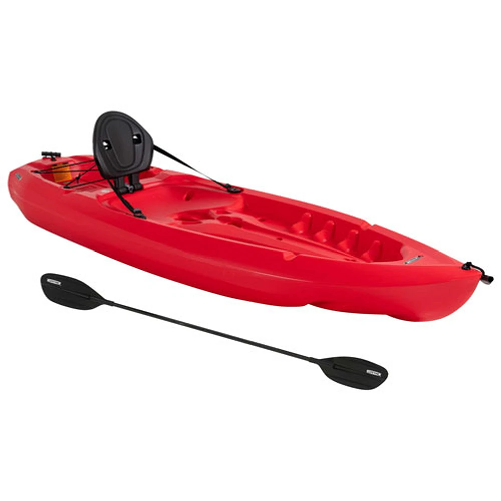 Kayak de 8 pi Daylite de Lifetime avec pagaie - Rouge