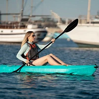 Kayak ouvert DayLite 80 avec pagaie de Lifetime - Bleu