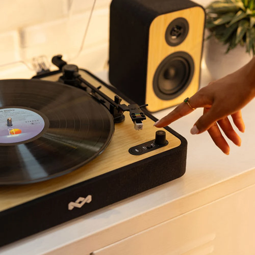 House of Marley Stir It Up Revolution Turntable with Speakers - Exclusive Retail Partner