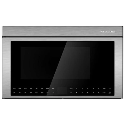 KitchenAid Over-The-Range Microwave with Infrared Sensor - 1.1 Cu. Ft. - PrintShield Stainless