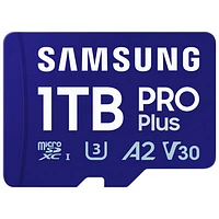 Samsung Pro Plus 1TB 180MB/s microSDXC UHS-I Memory Card with SD Adapter