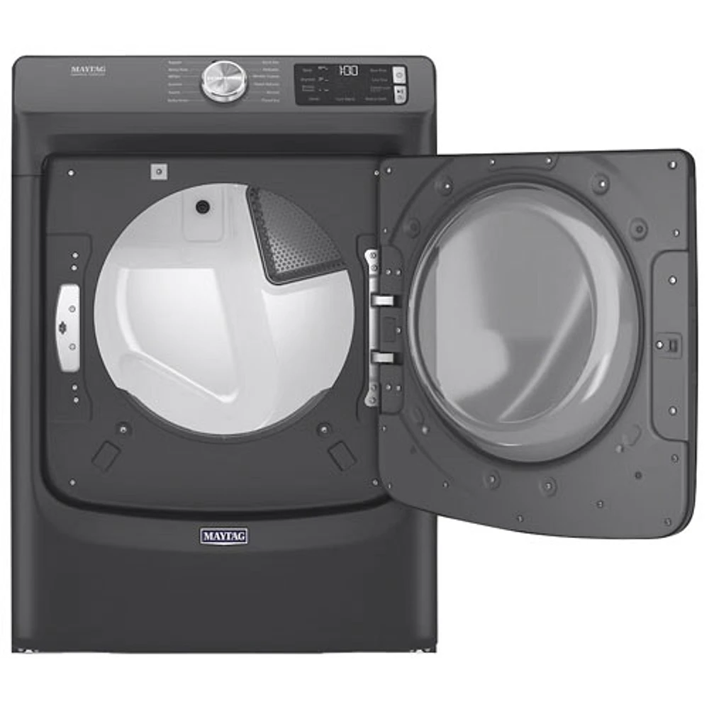 Maytag 7.3 Cu. Ft. Electric Steam Dryer (YMED6630MBK) - Volcano Black