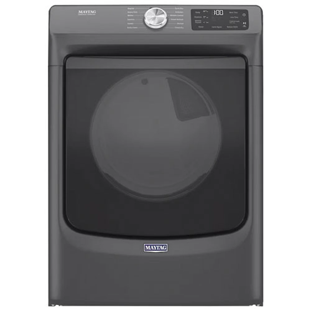 Maytag 7.3 Cu. Ft. Gas Steam Dryer (MGD6630MBK) - Volcano Black