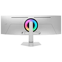 Moniteur de jeu G-Sync/FreeSync DELO incurvé QHD 240 Hz 49 po Odyssey G9 de Samsung avec temps de réponse de 0,03 ms gris à gris (LS49DG936SNXGO) - Argenté - Exclusivité de Best Buy