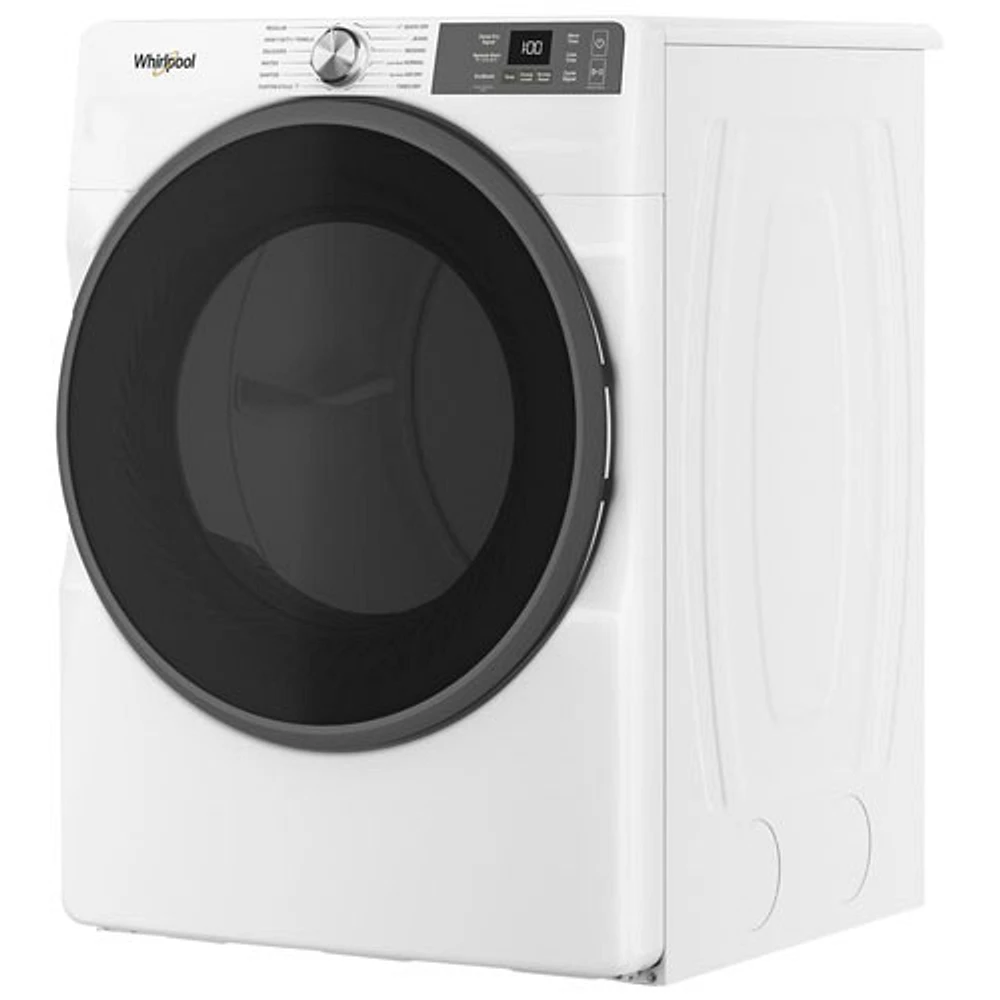 Whirlpool 7.4 Cu. Ft. Gas Steam Dryer (WGD5720RW) - White