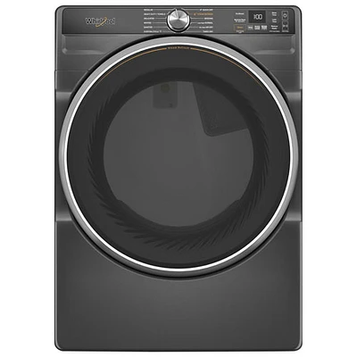 Whirlpool 7.4 Cu. Ft. Electric Steam Dryer (YWED6720RU) - Volcano Black