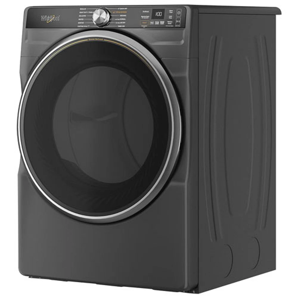 Whirlpool 7.4 Cu. Ft. Electric Steam Dryer (YWED6720RU) - Volcano Black